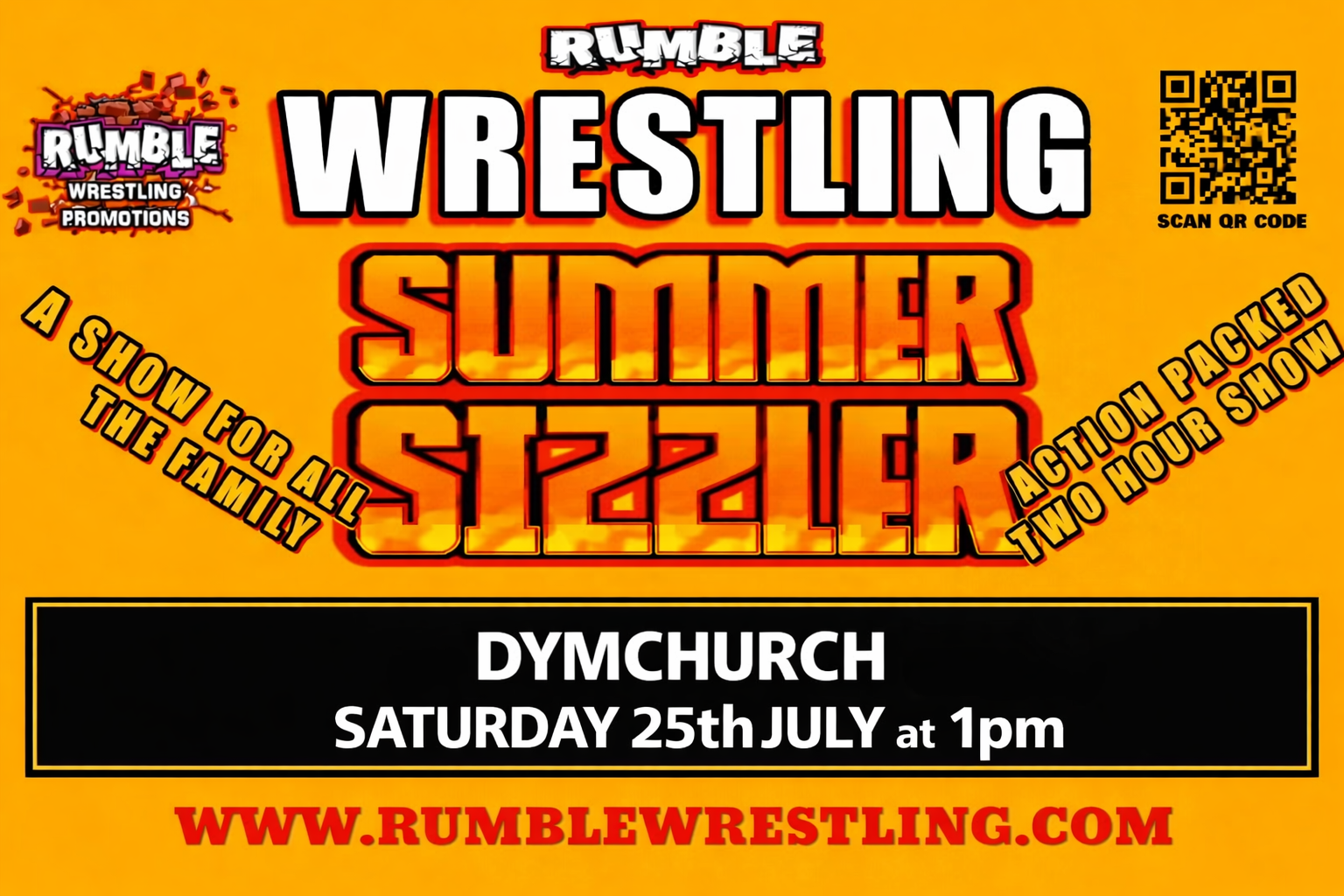 Rumble Wrestling comes to Dymchurch for their Summer Sizzler 